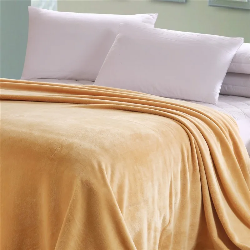 Ново Одеяло от домашен текстил, обикновена трикотажни фланелен одеяла от коралов руно, мека бебешко легло, офис настилки розово одеяло от изкуствена кожа Изображение 3