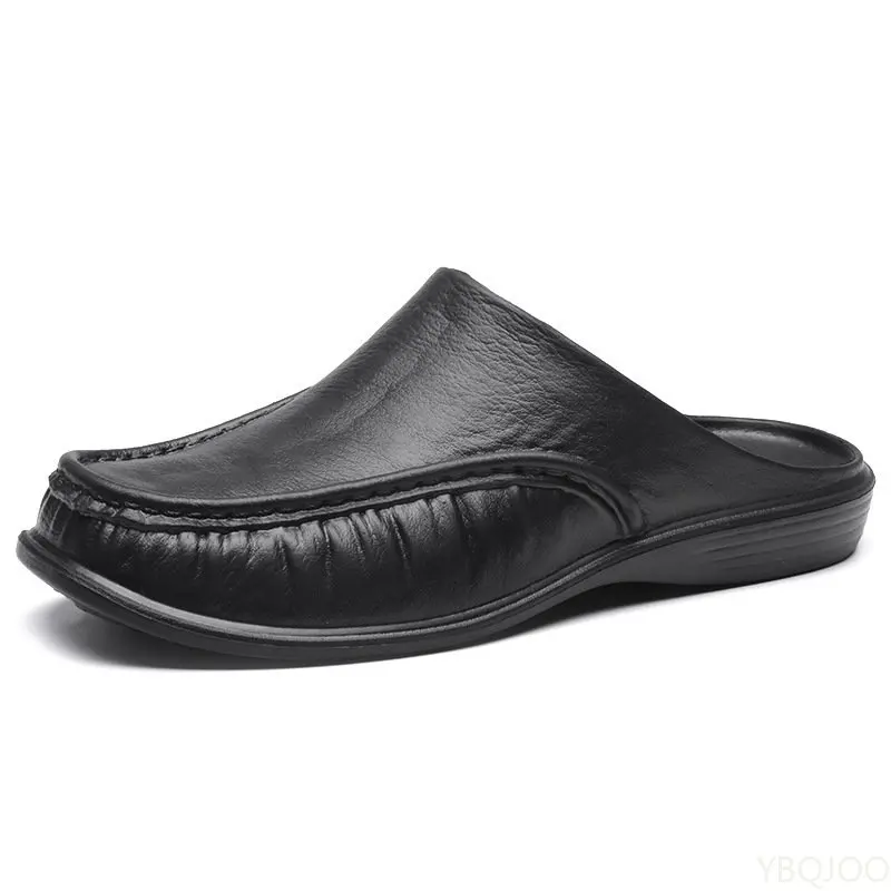 Обувки; Мъжки чехли; обувки на равна подметка без шнур от EVA; пешеходни мъжки обувки са удобни меки домашни сандали; Размер на 40-47; 2023 г. Изображение 5