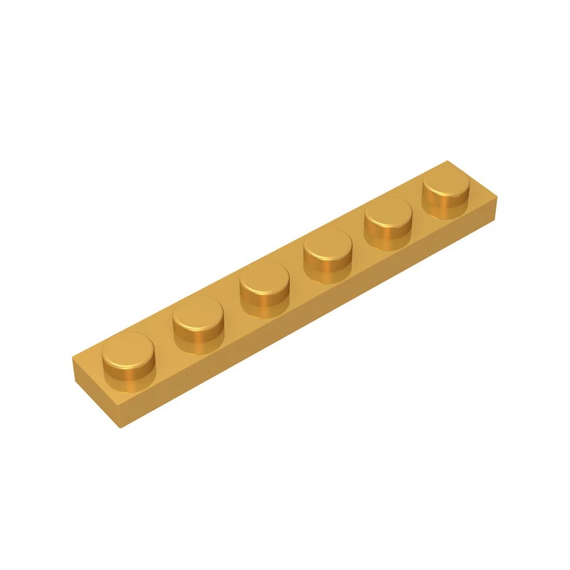 Обучение монтажна плоча, 1x6, съвместими с lego, 3666 парчета детски играчки, градивен елемент, плоча с частици, направи си сам Изображение 3