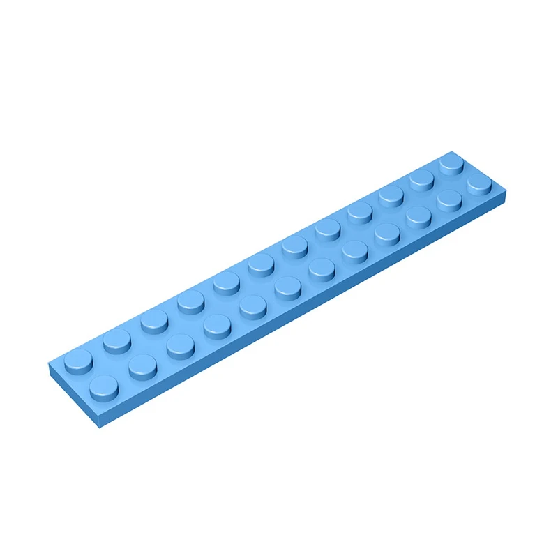 Плоча Gobricks GDS-515 2 x 12, съвместими с lego, 2445 парчета детски играчки, плоча от частици градивен, направи си сам Изображение 3