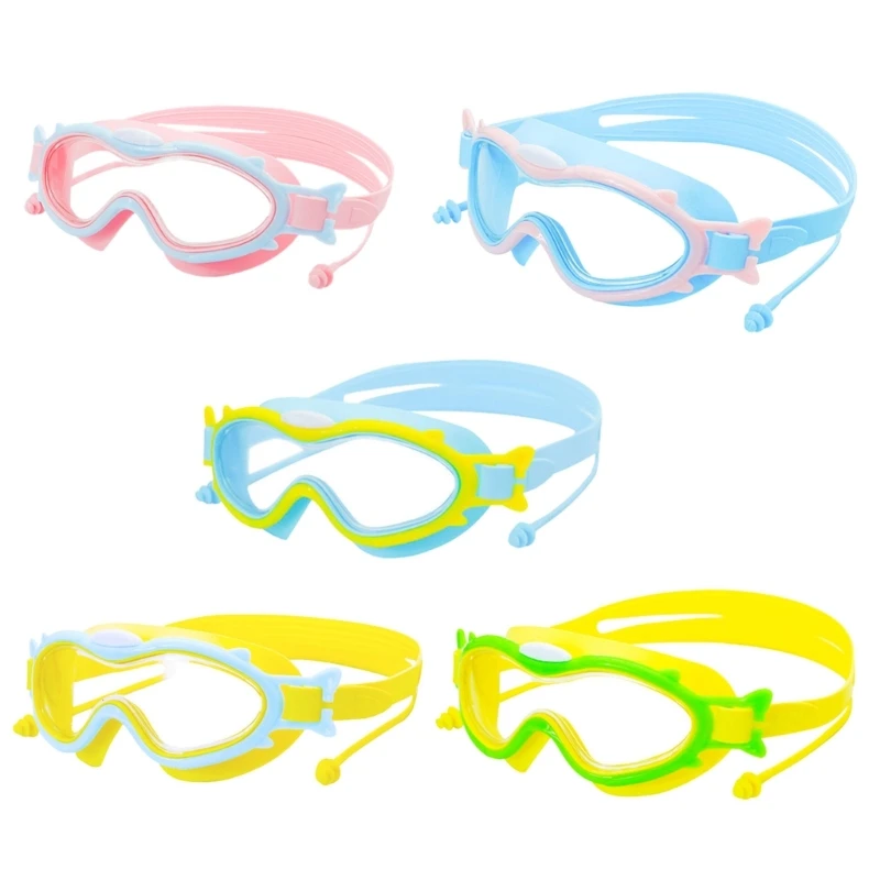 Плувни очила, детски плувни очила за възрастни, мъже, жени, младежи, деца с фарове за мъгла, водоустойчиви лещи със защита от ултравиолетови лъчи Изображение 1