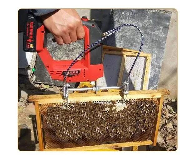 Портативна машина за разклащане на Пчелите, платена Машина За Разклащане на Рамката на Кошера-Гнездото на Пчелен шейкър, Инструменти за Пчеларството с шейкером за пчелен кошер Изображение 4