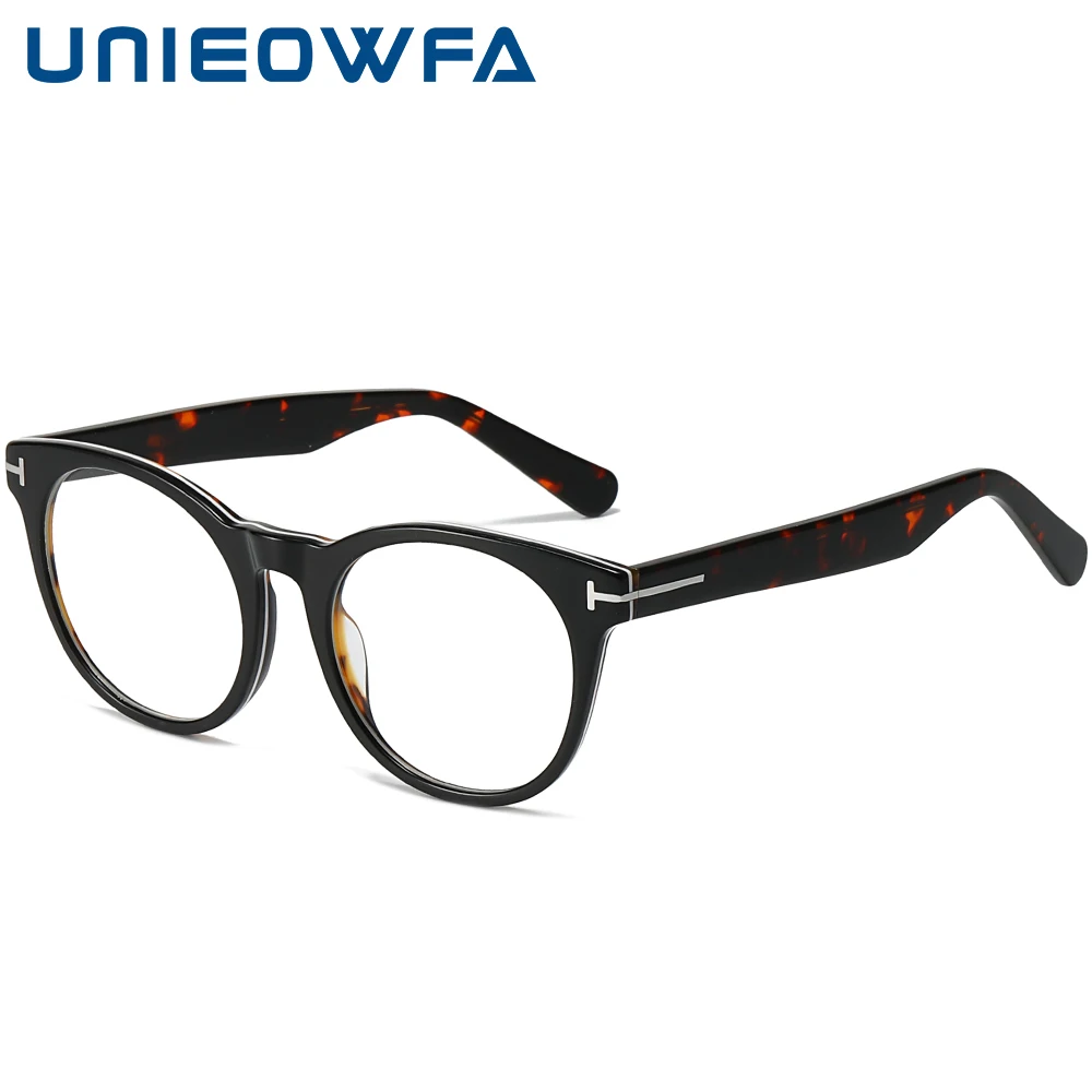 През цялата Е за предписване на очила, рамки за мъже, ретро Италия, ацетатная рамки за оптични очила, мъжки късогледство, луксозни маркови очила Изображение 2