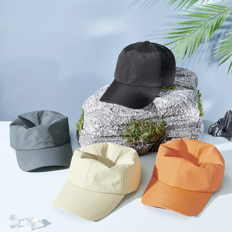 Пролетно-лятна нова градинска шапка, мъжки и дамски спортни дишаща бързосъхнеща шапка, солнцезащитная ветрозащитная бейзболна шапка за почивка Изображение 1