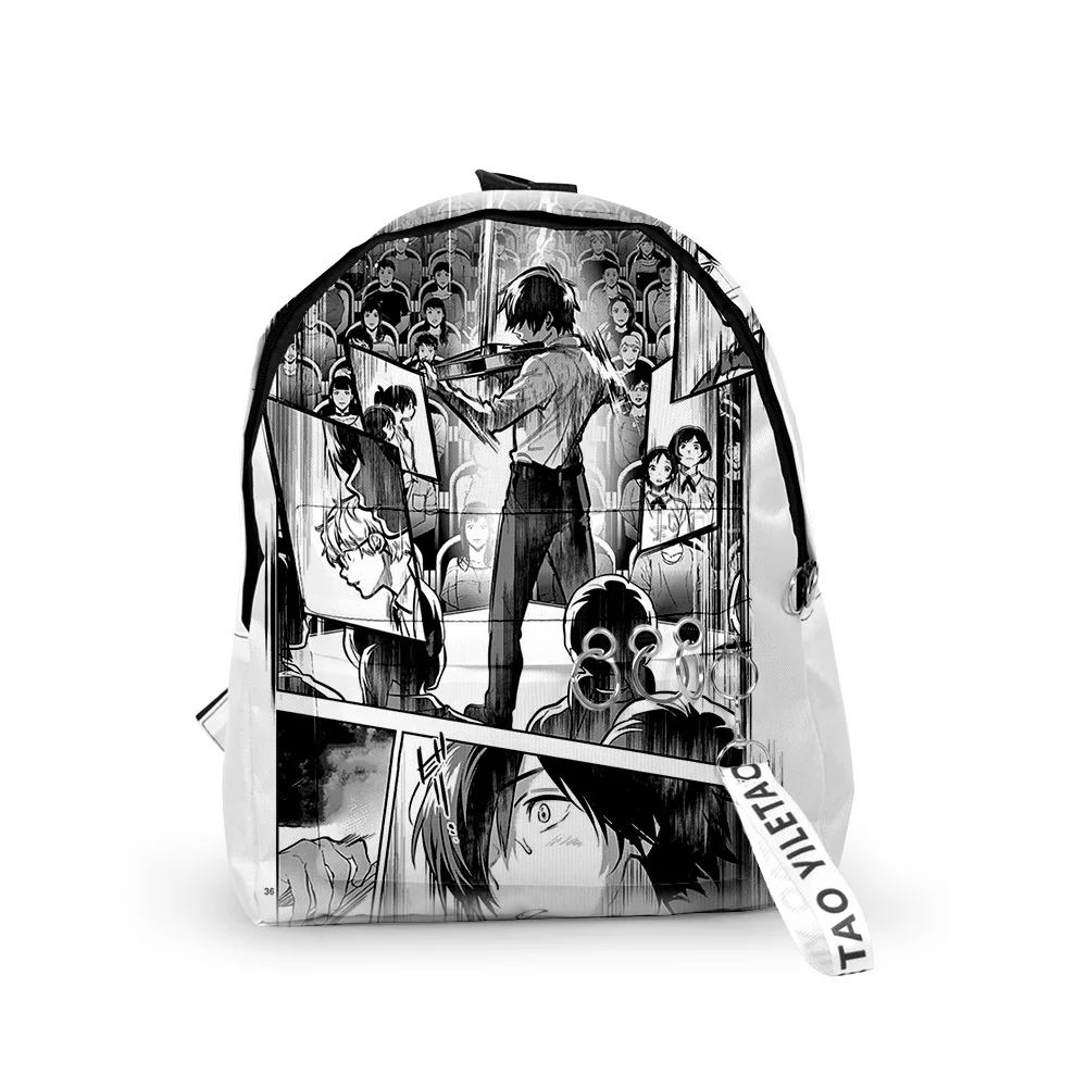 Раници WAWNI Аниме Blue Orchestra, Ежедневни Училищна чанта в стил хип-хоп, Раници Harajuku, Уникална Модерна Чанта Изображение 2