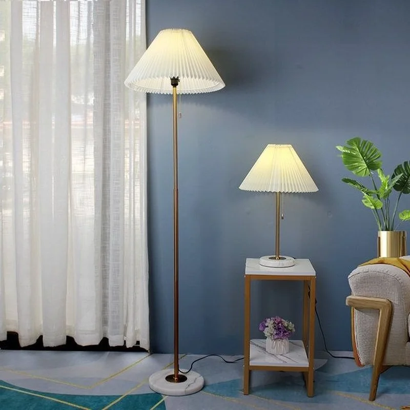 Реколта ретро Скандинавски Нощна настолна лампа за четене в спалнята, за съхранение на Неща, Настолни лампи Оригами, офис маса в общежитието на колежа, светодиодна настолна лампа Изображение 1