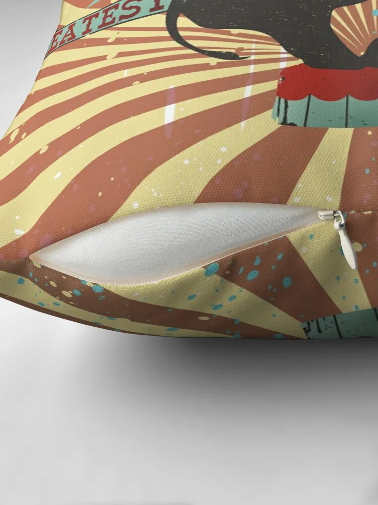 Ретро стил цирк слон с голяма топ в ивица, калъфки за дивани, калъфи за мека мебел за дневна Изображение 1