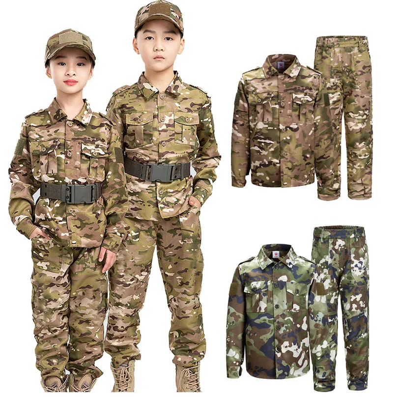 Риза за лов и стрелба на открито, бойна фронт, тактически комплект BDU, бойни дрехи, камуфляжная детска форма Изображение 0