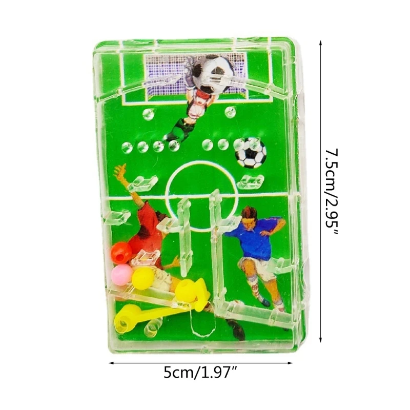 Ръчно футболен лабиринт, засиленото играчка-пъзел, която разработва играчка-пъзел Изображение 5
