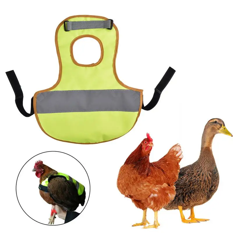 Светлоотразителни жилетки за пиле с подходящ колан Удобни дишащи За защита на пиле и патица перо Изображение 3
