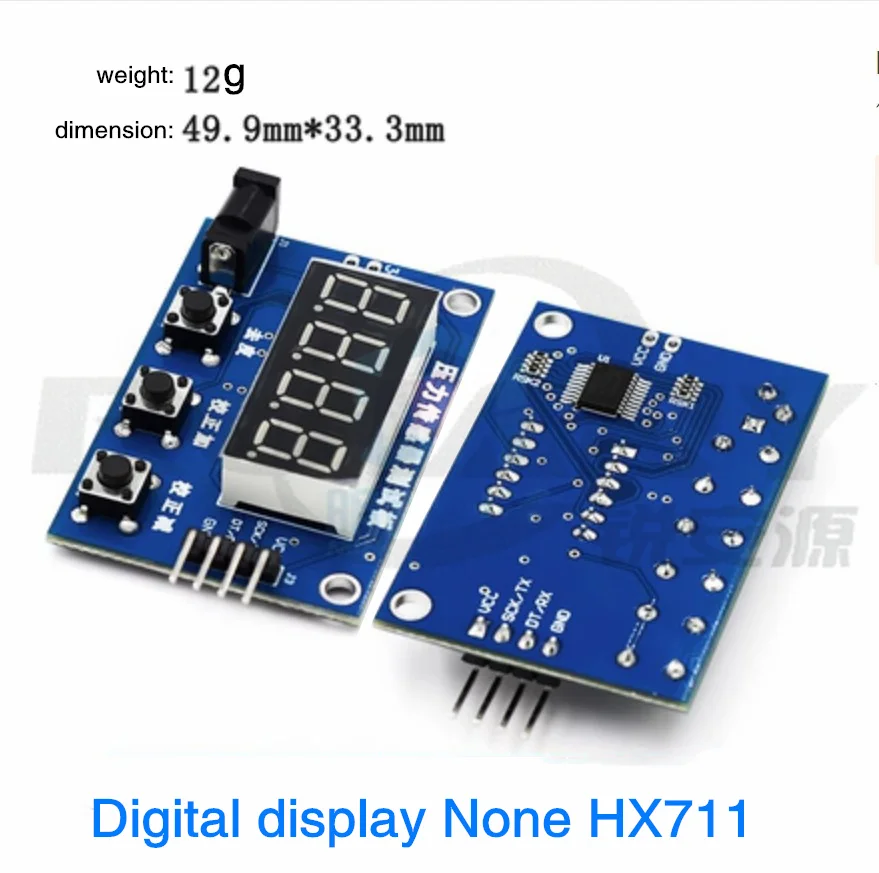 Серия тегло модули HX711 24-битова точност AD-модул, сензор за налягане, електронни везни, модул за претегляне Изображение 0