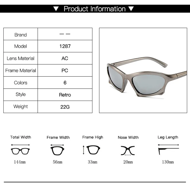 Слънчеви очила KUMARRY Y2k, Дамски/Мъжки Слънчеви очила 2023, Маркови и Дизайнерски Слънчеви Очила в стил Steampunk, Висококачествено Облекло За Очите, gafas de sol UV400 Изображение 2