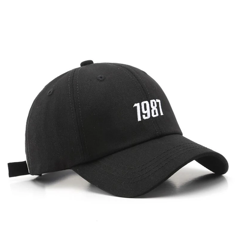 Спортна бейзболна шапка на открито, модерна бейзболна шапка с бродирани номер, регулируем бейзболна шапка в стил хип-хоп, мъжки солнцезащитная шапка, ежедневни шапка с козирка Изображение 0