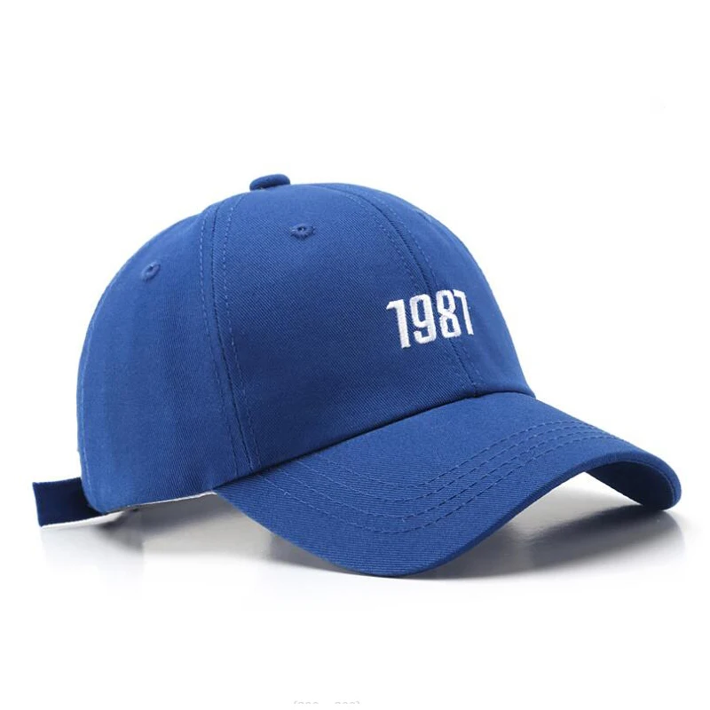 Спортна бейзболна шапка на открито, модерна бейзболна шапка с бродирани номер, регулируем бейзболна шапка в стил хип-хоп, мъжки солнцезащитная шапка, ежедневни шапка с козирка Изображение 3