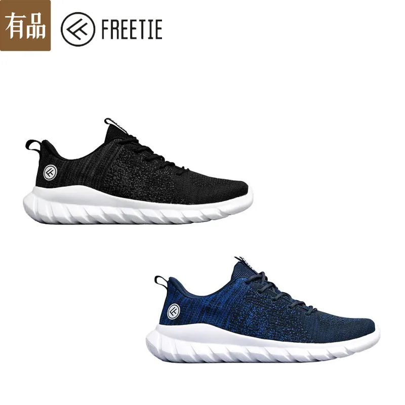 Спортни обувки Youpin FREETIE Fly Weaving, Леки, изхвърлени в атмосферата еластични обувки, Дишаща Освежаващи градските маратонки за бягане Изображение 1