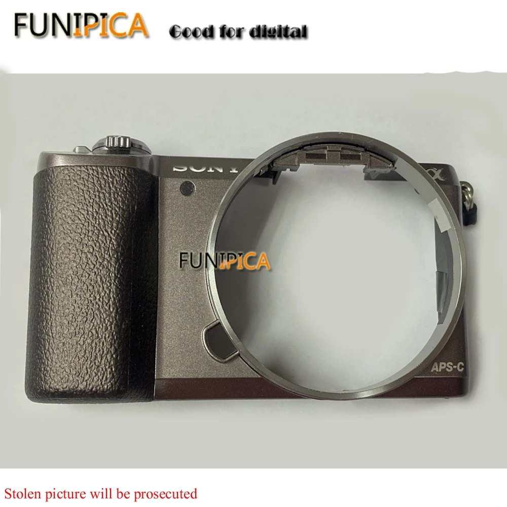 Сребърен детайл за ремонт на фотоапарати Sony A5100 ILCE-5100 Предния капак във формата на миди Изображение 1