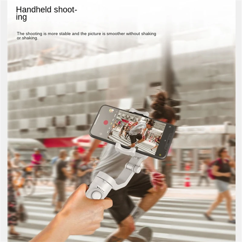 Страхотен НОВ 3-Аксиален сгъваем ръчен кардан стабилизатор за мобилен телефон, стабилизатор на видео запис видеоблогов за iPhone 14, смартфон Xiaomi Изображение 2