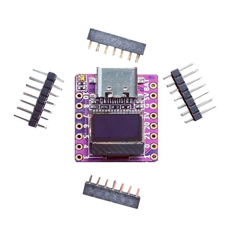 Такса за разработка на ESP32 C3 с 0,42-инчов LCD дисплей, Wifi, Bluetooth, Резервни части, с ниска консумация на енергия за Arduino Micropython Изображение 0