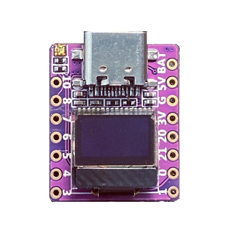 Такса за разработка на ESP32 C3 с 0,42-инчов LCD дисплей, Wifi, Bluetooth, Резервни части, с ниска консумация на енергия за Arduino Micropython Изображение 1
