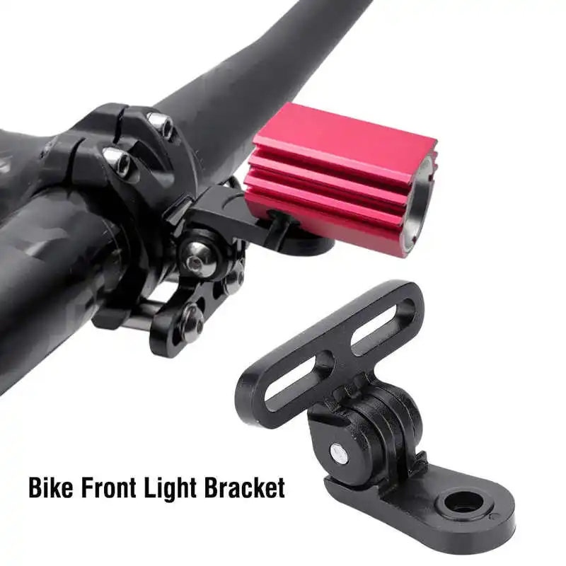 Титуляр на лампата на предната светлина на велосипеда, скоба за закрепване на велосипед фенер, скоба за камери Gopro аксесоари за поддръжка на велосипед фенер Изображение 0