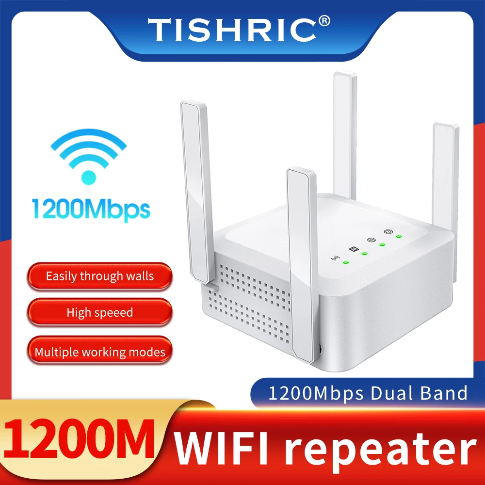 ТИШРИЧЕСКИЙ ретранслатор Wi-Fi-рутер, Wifi Усилвател на сигнала, удължител, дальнобойный Wifi-repeater, Безжичен ретранслатор, Gigabit router Изображение 5