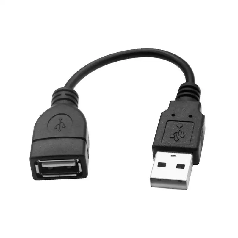 Удължителен кабел, USB 2.0 Къс Кабел-Кабел За Smart TV, PS4 Speed Data Extension, Зарядни устройства, Кабели От мъжа към Жената Тел 0,5 М 0,6 М 0,7 М 0,8 М Изображение 0