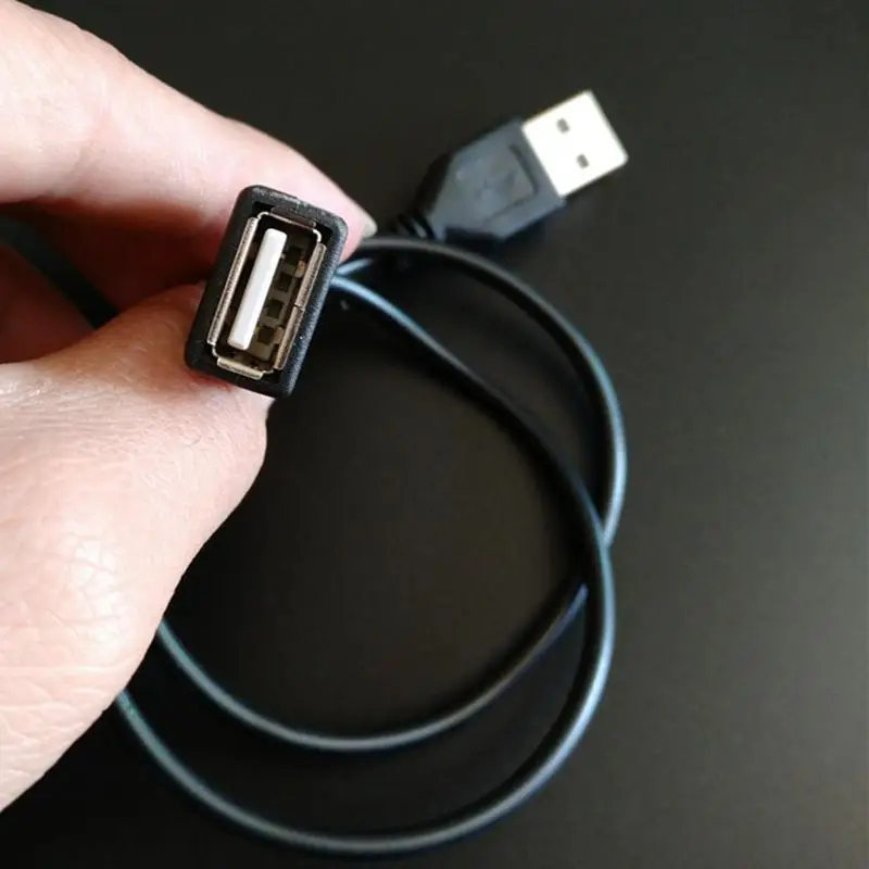 Удължителен кабел, USB 2.0 Къс Кабел-Кабел За Smart TV, PS4 Speed Data Extension, Зарядни устройства, Кабели От мъжа към Жената Тел 0,5 М 0,6 М 0,7 М 0,8 М Изображение 5