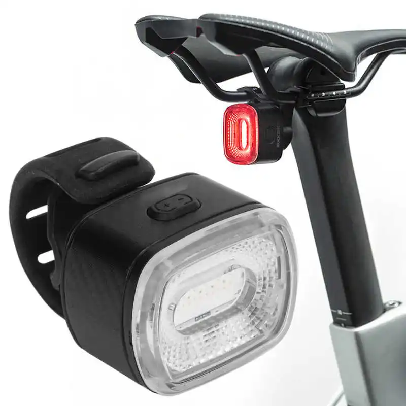 Умен Велосипеден Задна Светлина Черен, Със Сензор за Автоматично Спиране, 5 Режима на USB-зареждане IPX6, Водоустойчив ABS, PC, 260 ма, Задни Велосипеден Фенер Изображение 0