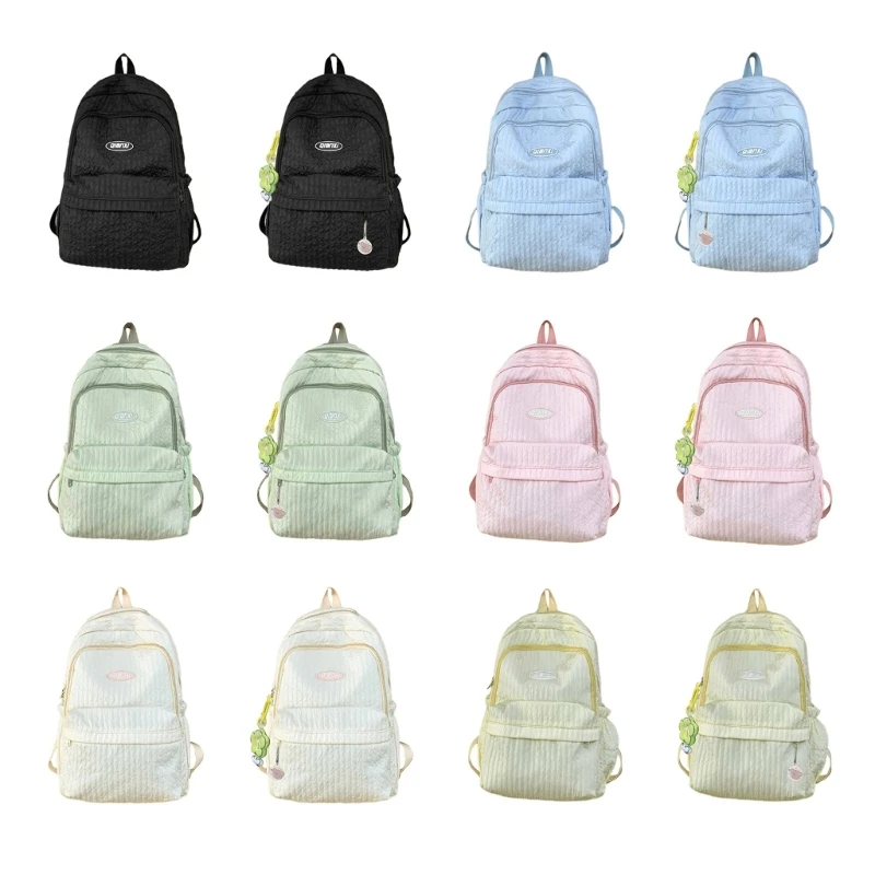 Училищен раница Училищна чанта за Млади Момичета Японската Мода Ttravel Чанти и здрава Найлонова раница, Дамска чанта за книги F3MD Изображение 0