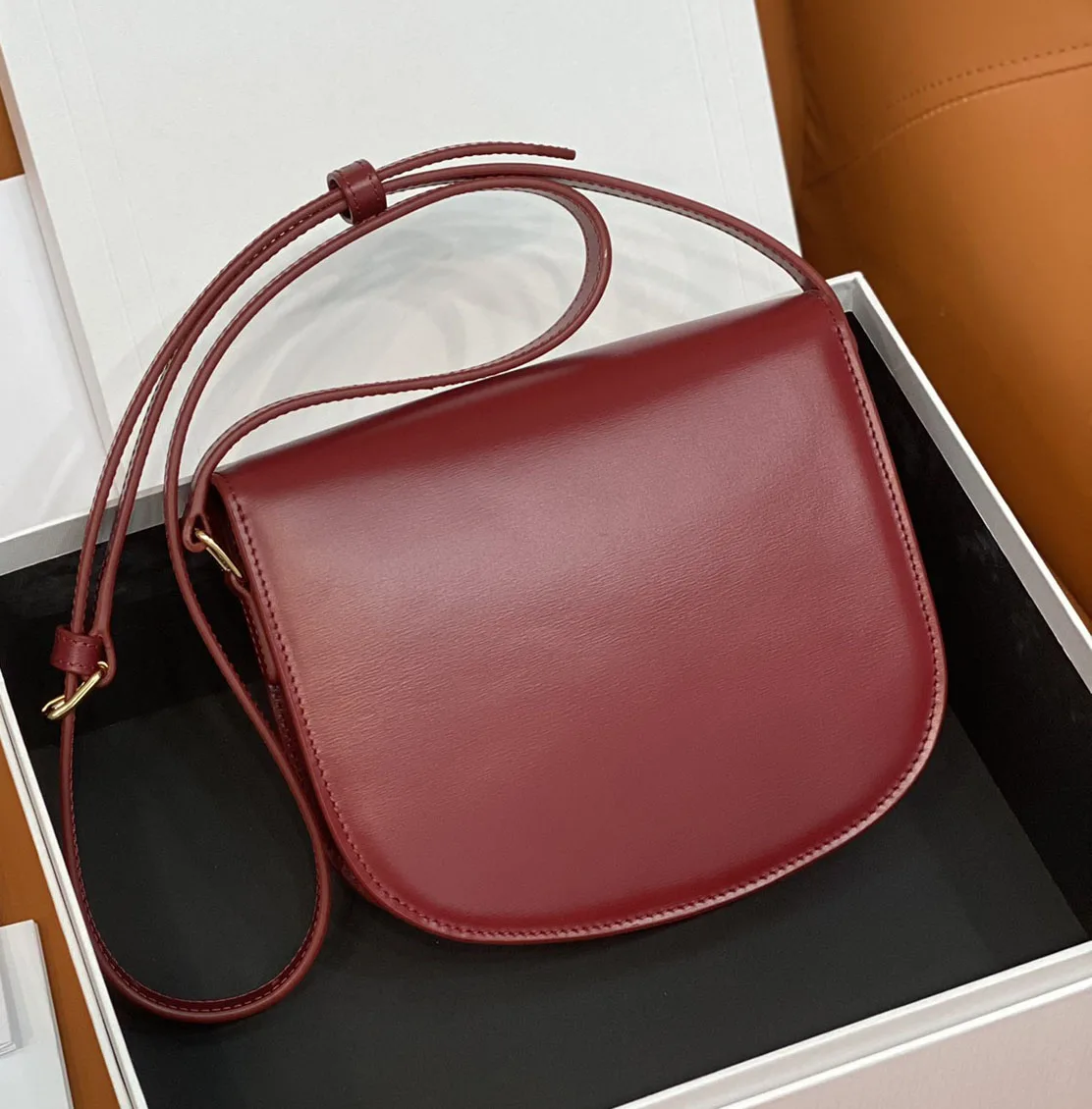Фантастични Малки чанти от естествена кожа с високо качество, дамски чанти 2023, женствена чанта през рамо, реколта чанта Bolsa Feminina 230531 Изображение 0