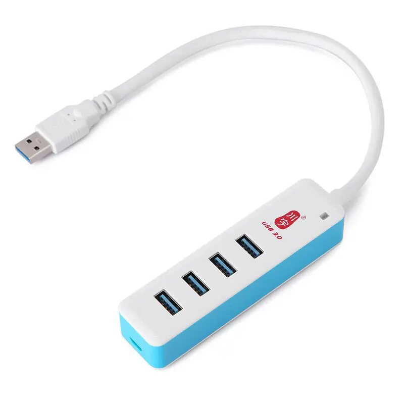 Хъб Kawau USB3.0, компютърен USB сплитер с 4 порта, мултифункционален хъб за разширяване на Изображение 0