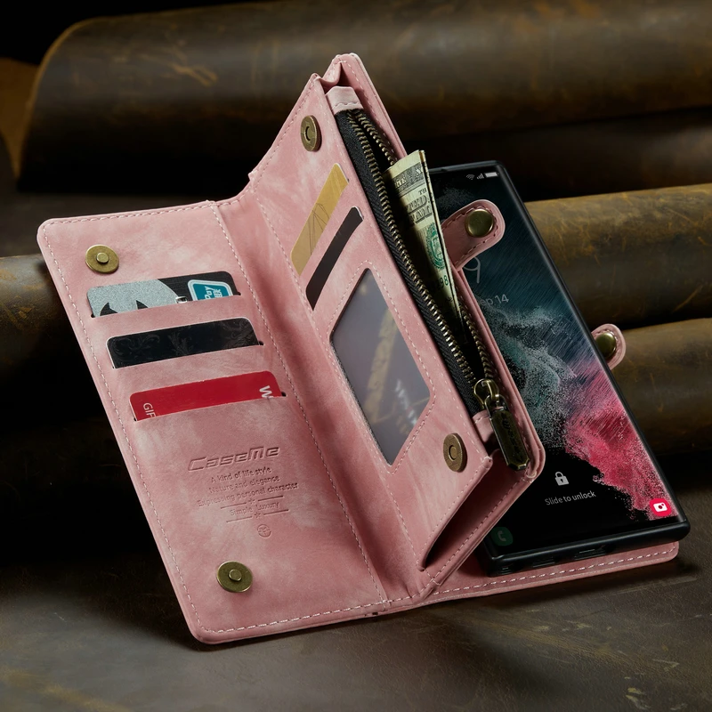 Чанта-портфейл с панти Капак на съвсем малък за Карти iPhone 14 Pro Max 13 12 11 mini 7 8 Plus X XR XS Max Cover Корпуса за iPhone 11 se 2020 Изображение 1