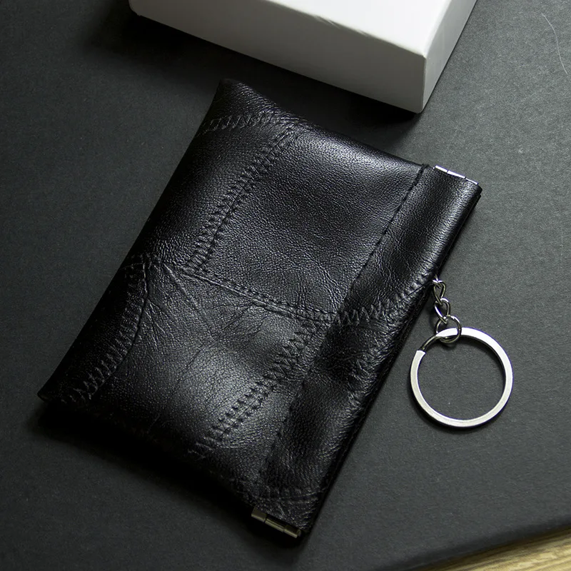 Чантата за ключовете от изкуствена кожа за мъже и жени, универсален калъф за защита на ключове, малък кожен калъф Изображение 0