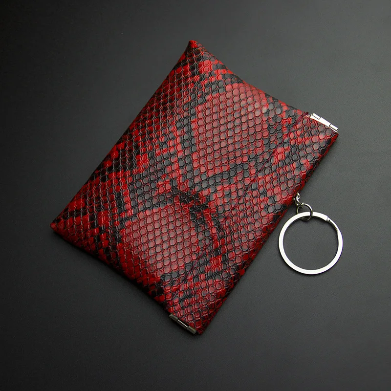Чантата за ключовете от изкуствена кожа за мъже и жени, универсален калъф за защита на ключове, малък кожен калъф Изображение 2