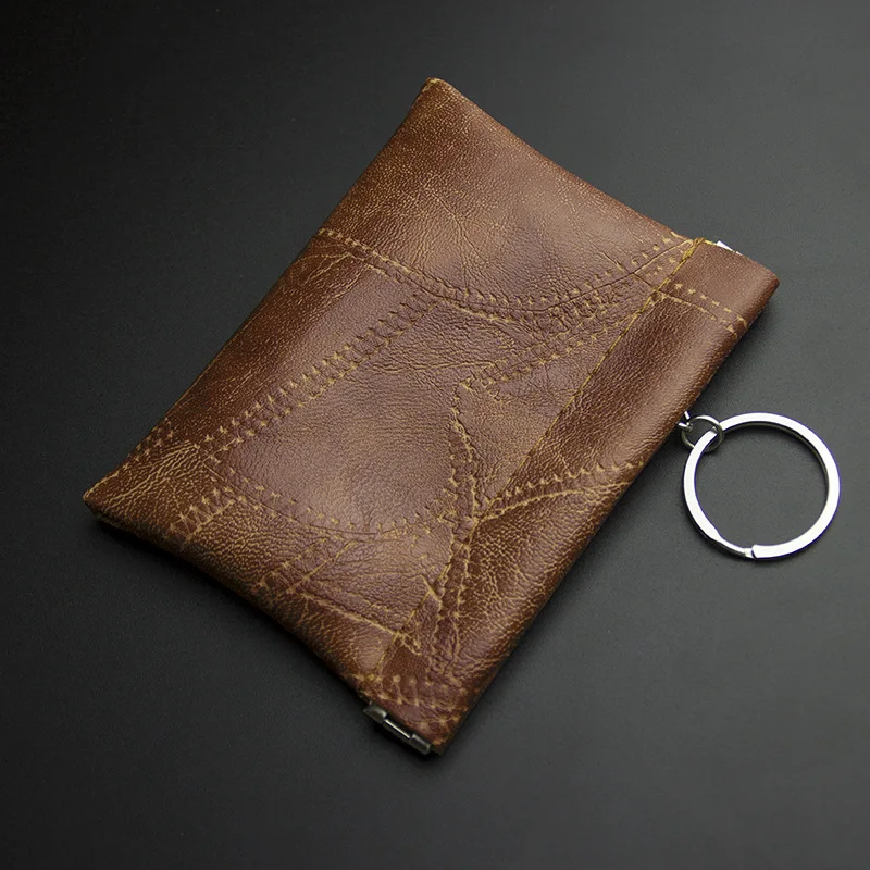 Чантата за ключовете от изкуствена кожа за мъже и жени, универсален калъф за защита на ключове, малък кожен калъф Изображение 3