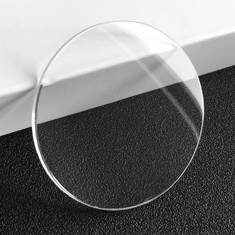 Часово стъкло от минерално стъкло, с един купол с дебелина 1,2 мм, Диаметър на 20-29,5 мм, Аксесоари за часовници от прозрачен кристал Изображение 0